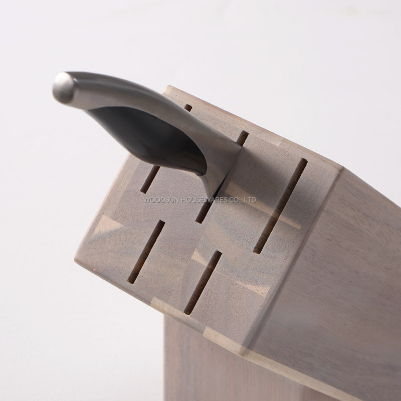 Woodsun Wooden Kitchen Knife Block Holder for Sale