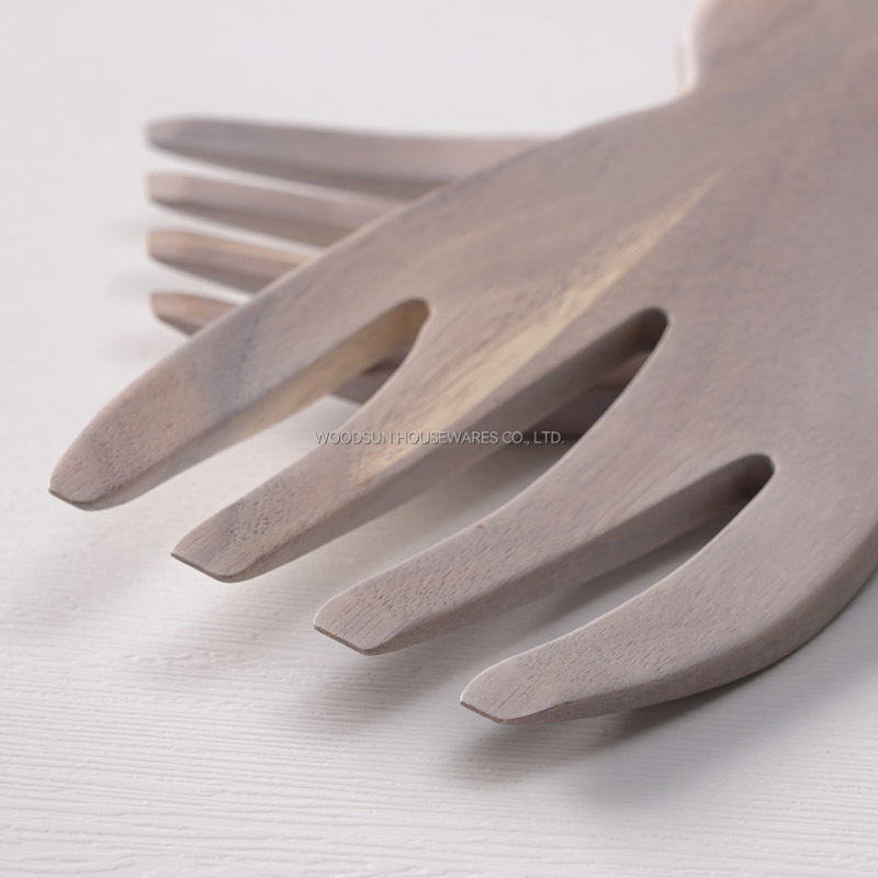 Woodsun 2025 Set of 2 Salad Hand Salad Mixing Comb Tool