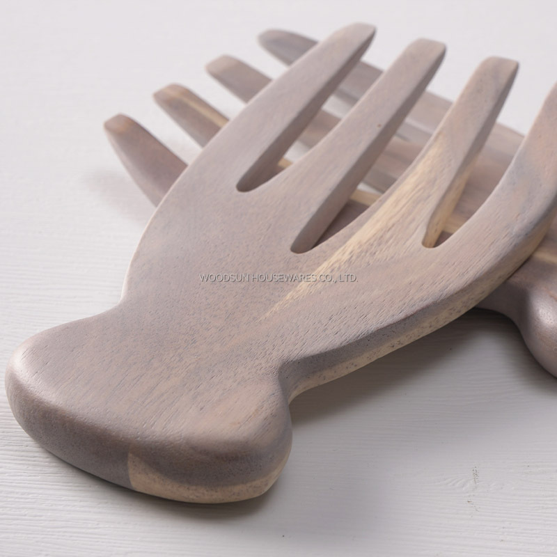 Woodsun 2025 Set of 2 Salad Hand Salad Mixing Comb Tool