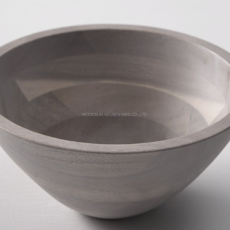 Woodsun Professional Supplier Multi Sizes Large Small Wood Bowl Salad