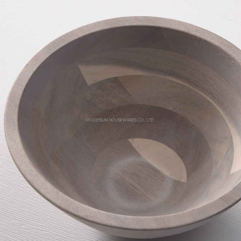 Woodsun Professional Supplier Multi Sizes Large Small Wood Bowl Salad