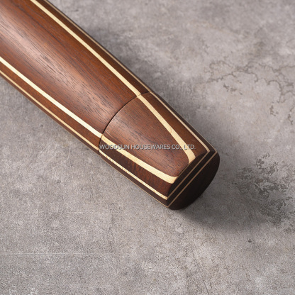 Woodsun Carbonized Acacia SS304 Ceramic Wood Salt and Pepper Mill Grinder