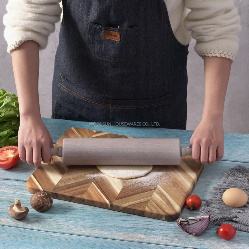 Woodsun Manufacturer 2025 Kitchen Accessories Rolling Pin Wood