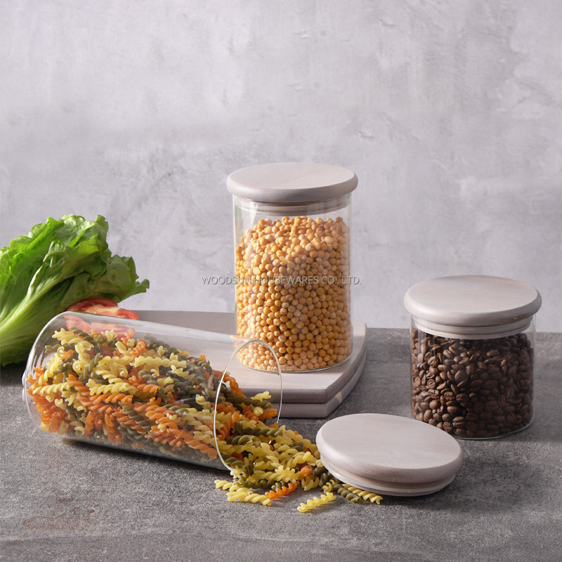 Woodsun High Quality Professional Made Kitchen Food Container Storage New