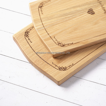 Woodsun Gift Mother's Day Strip Shaped Wood Tray Serving Board Serving Tray for Sale