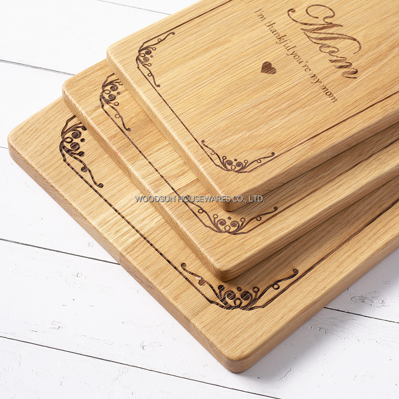 Woodsun Mother's Day New Design Wooden Portable Chopping Board