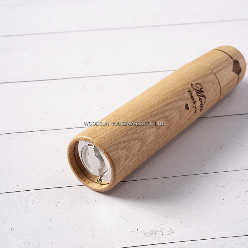 Woodsun Restaurant Hotel Home Kitchen Wooden Pepper and Salt Mill