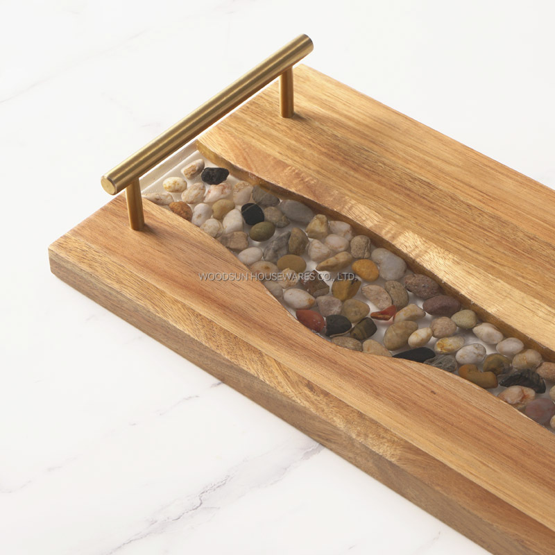 Woodsun Factory New Wooden Fast Food Trays Serving China