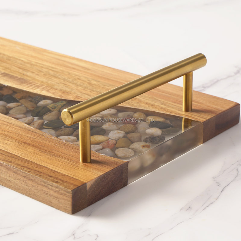 Woodsun Factory New Wooden Fast Food Trays Serving China