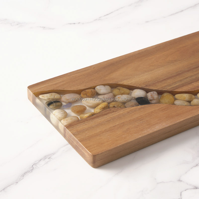 Woodsun NEW Food Cutting Board Acacia Wooden Boards For Serving