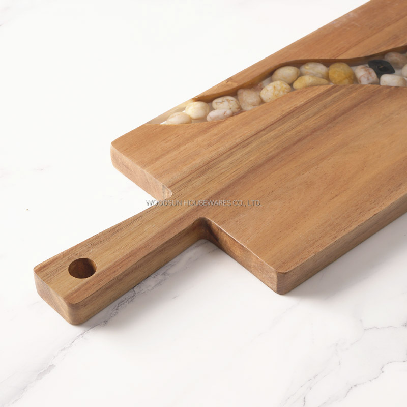 Woodsun NEW Food Cutting Board Acacia Wooden Boards For Serving