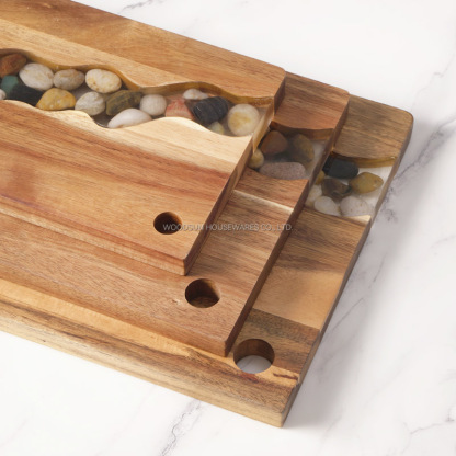 Woodsun NEW Original Ecological Stone Multi Functional Wooden Cutting Board For Kitchen 2025