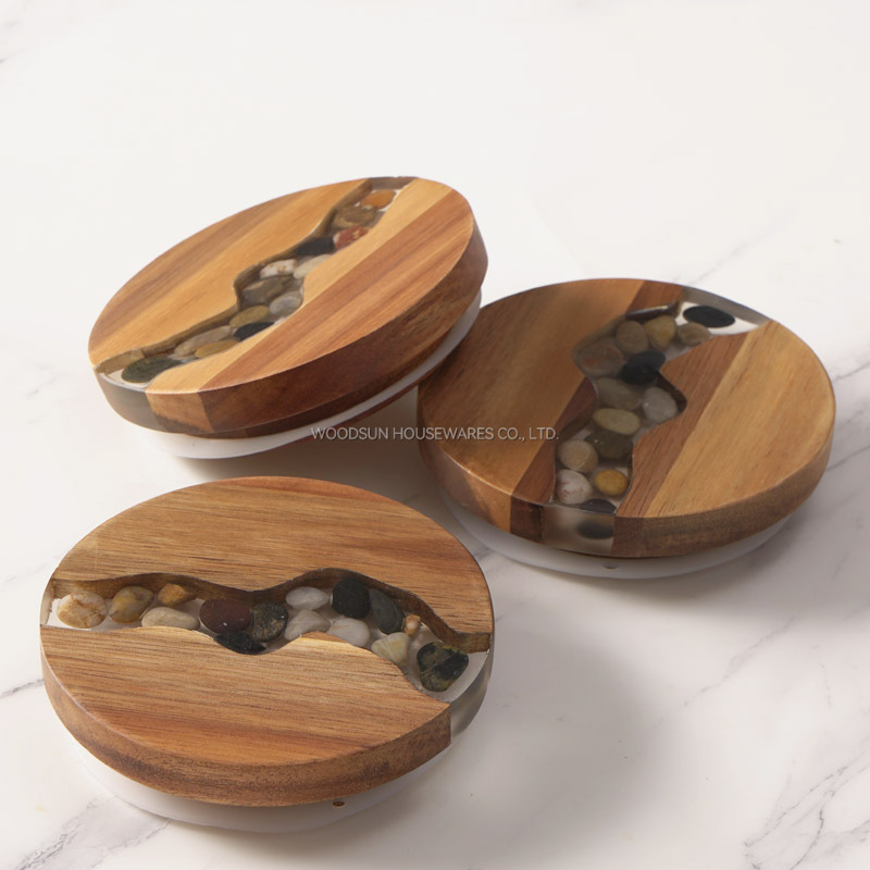 Woodsun Custom Manufacturer Tea Coffee Sugar Storage Canisters