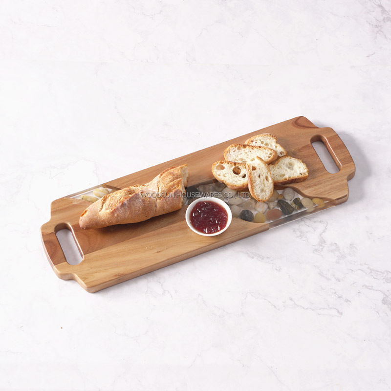 Woodsun 2025 NEW Original Ecological Stone Acacia Wood Custom Wholesale Long Serving Board