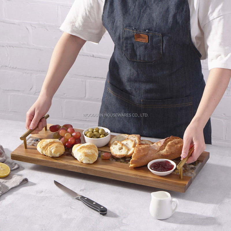 Woodsun Factory New Wooden Fast Food Trays Serving China