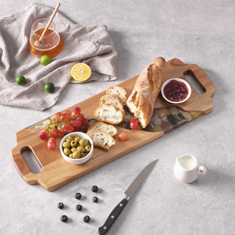 Woodsun 2025 NEW Original Ecological Stone Acacia Wood Custom Wholesale Long Serving Board
