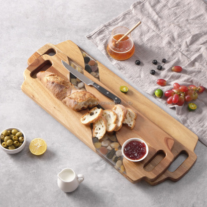 Woodsun 2025 NEW Original Ecological Stone Acacia Wood Custom Wholesale Long Serving Board