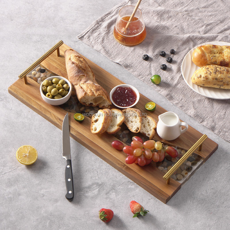 Woodsun Factory New Wooden Fast Food Trays Serving China