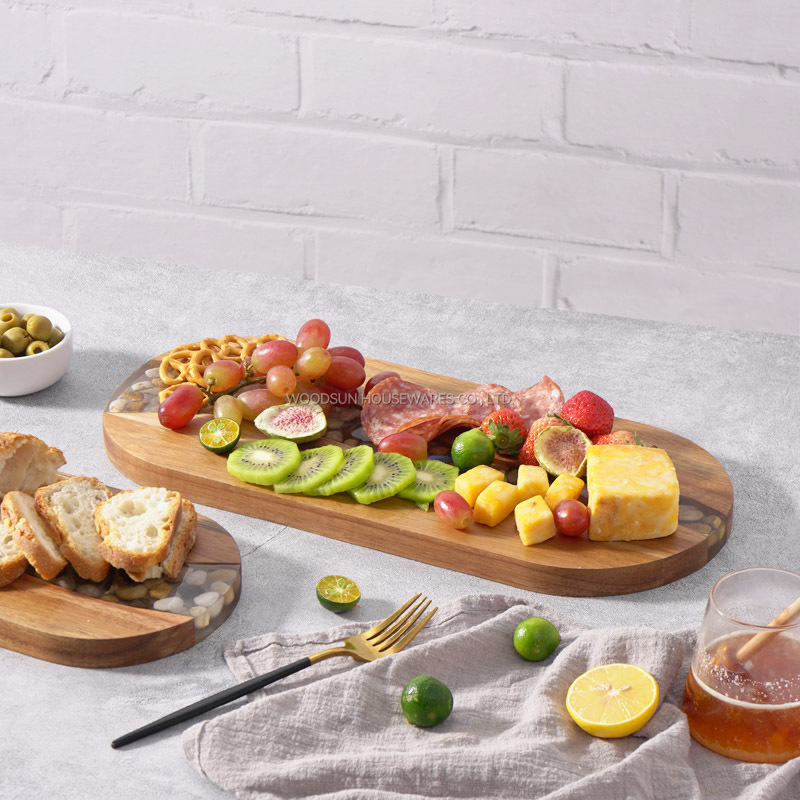 Woodsun 2025 NEW Products Original Ecological Stone Custom Serving Board Wood