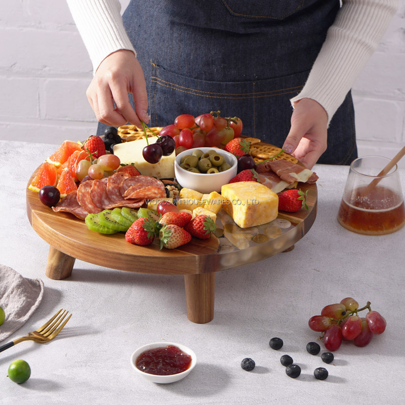 Woodsun NEW Products Restaurant Cutting Board 2025 Acacia Wood Kitchen Serving Board