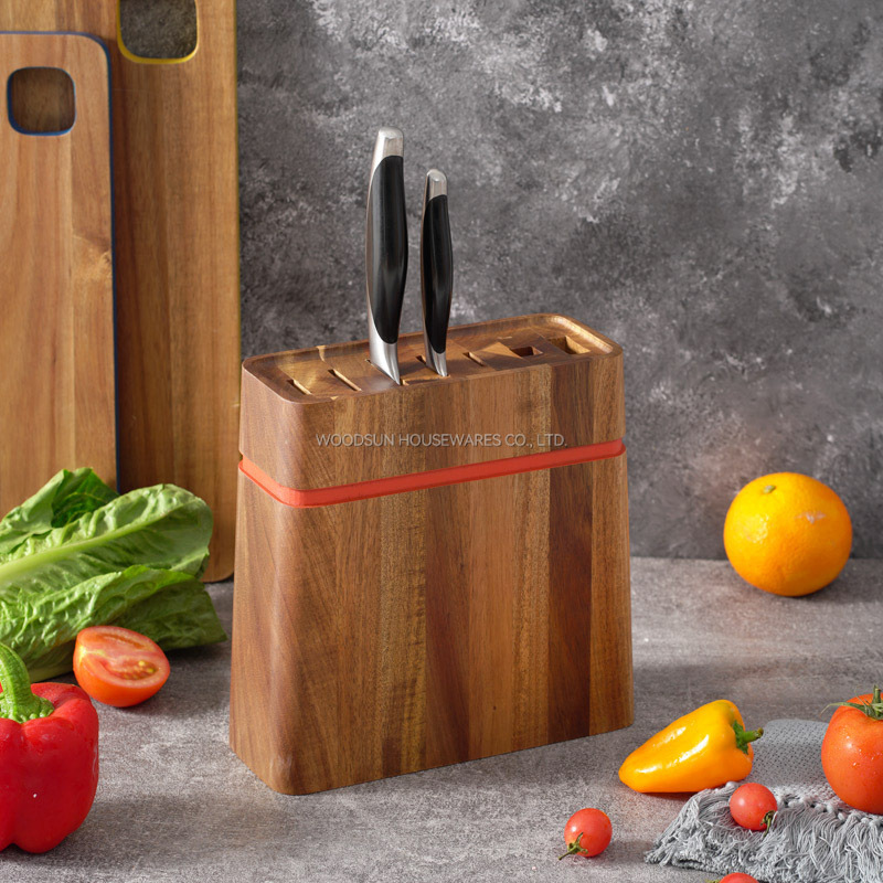 Woodsun High Quality Kitchen Accessories Knife Holder Knife Block