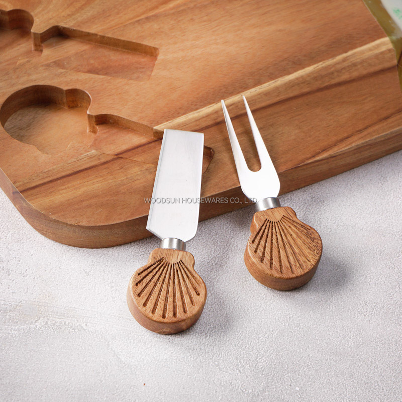 Woodsun Custom Design Ocean Resin Series Wholesale Acacia Charcuterie Cheese Board