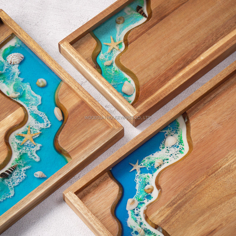 Woodsun 2025 New Products Wooden Plates Food For Restaurants