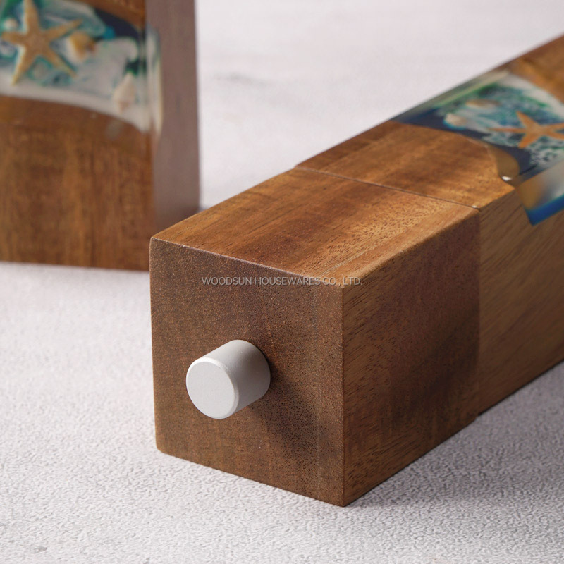 Woodsun Custom Manufacturer Wood Salt and Pepper Grinder Pepper Mill
