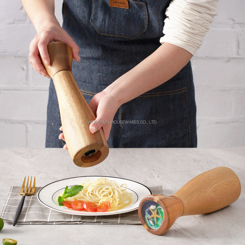 Woodsun Custom Manufacturer 2025 Manual Pepper Grinder Mill