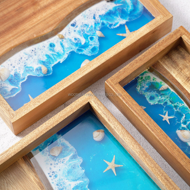 Woodsun 2025 Serving Wooden Plates Acacia For Restaurants