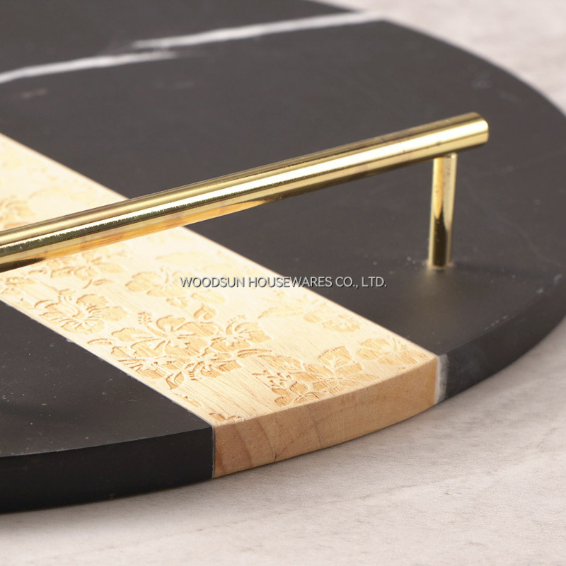 Woodsun 2025 Gift Custom Desert Serving Trays For Restaurant