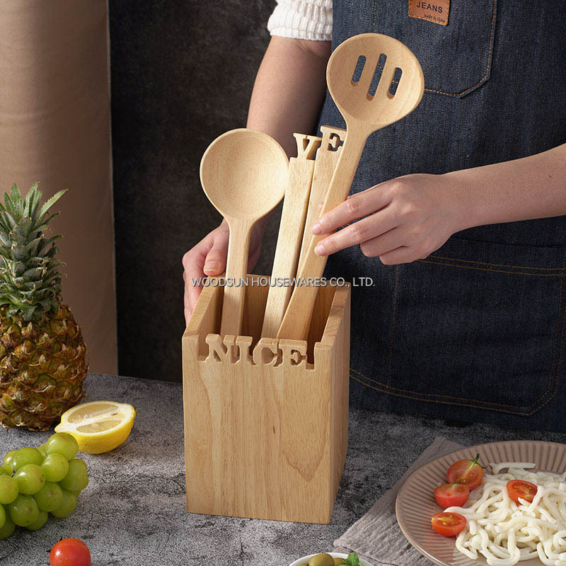 Woodsun Wooden Spatula Spoon Cooking Tools Factory China
