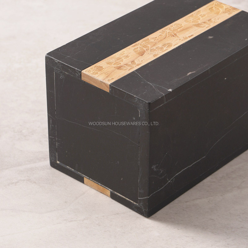 Woodsun Kitchen Marble Wood Utensils Set Cooking Tools Utensilios Holder Spoon Spatula Holder