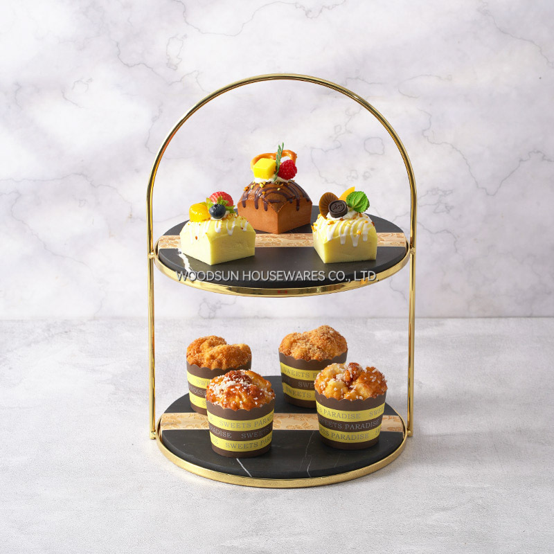 Woodsun Supplies Buffet Display Cake Tools Metal Cake Table Buffet Round Square Wedding Cake Stand Dessert Stand