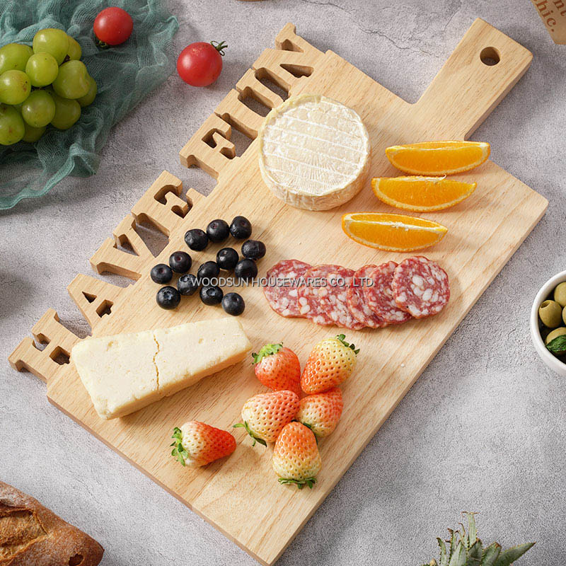 Woodsun Tabla De Servir Wholesale Wood Cutting Boards for Serving Food