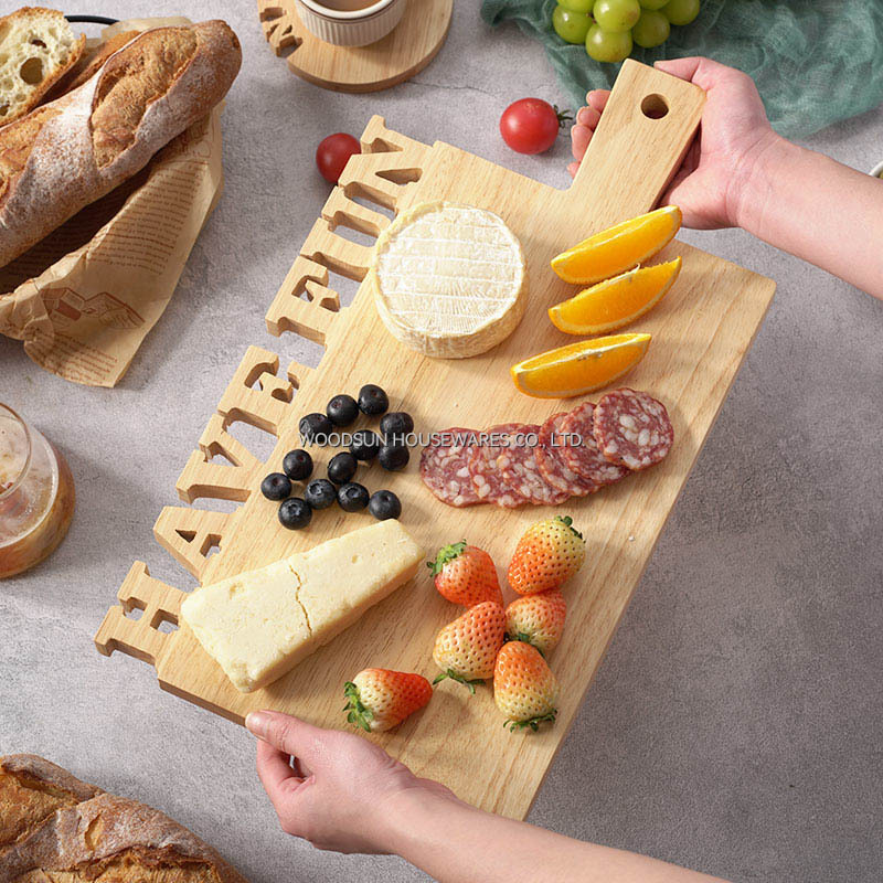 Woodsun Tabla De Servir Wholesale Wood Cutting Boards for Serving Food