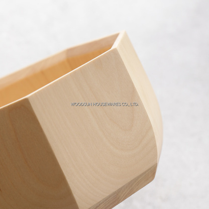 Woodsun Birch Wood Custom Mixing Wooden Salad Bowl Big for Christmas Gift