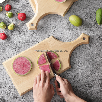 Woodsun New Products 2026 Gift Sets Birch Wood the New Wooden Cutting Board Kitchen