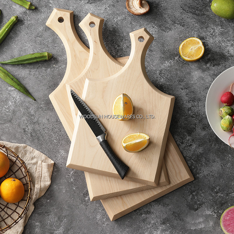 Woodsun New Products 2026 Gift Sets Birch Wood the New Wooden Cutting Board Kitchen