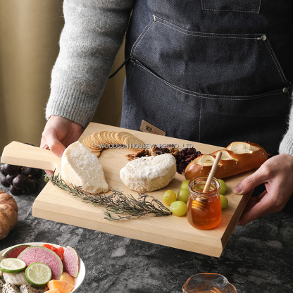 Woodsun Custom Manufacturer Wood Charcuterie Board Set Cheese Cutting Board Set