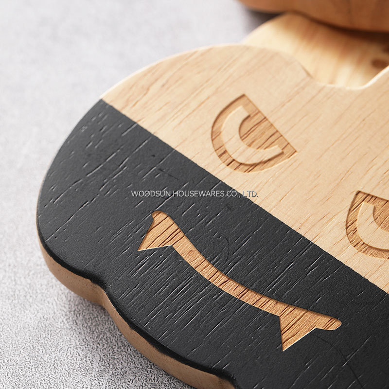 Woodsun Halloween All Saints Day Pumpkin Coffee Tea Coaster