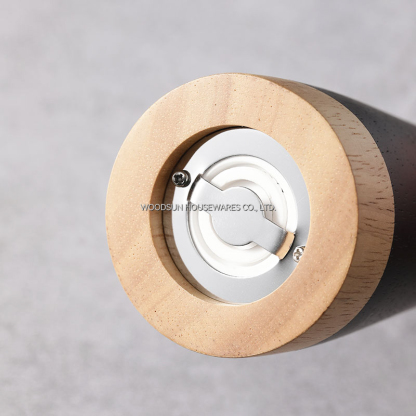 Woodsun Halloween Rubber Wooden Salt and Pepper Manual Grinders Mill Wood for Halloween