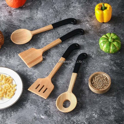 Woodsun Cutlery Spoon Kitchen Wooden Utensils for Cooking Kitchenware Utensils