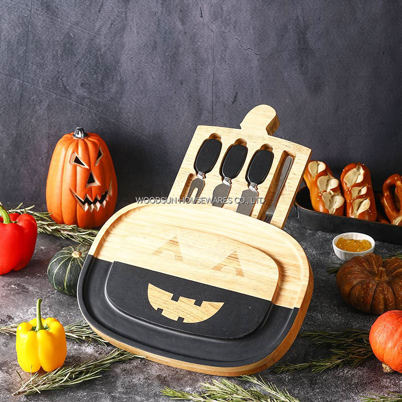 Woodsun Custom Shape Wholesale Cheese Cutter Cheese Board Wood
