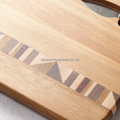 Woodsun Acacia Wood Charcuterie Cutlery Knife Cheese Board