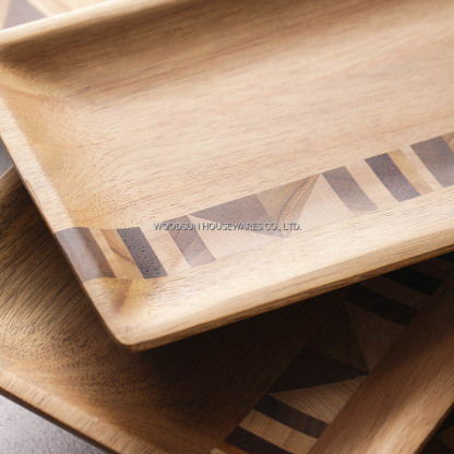 Woodsun Wooden Christmas Plates Restaurant Wooden Plates Rectangle