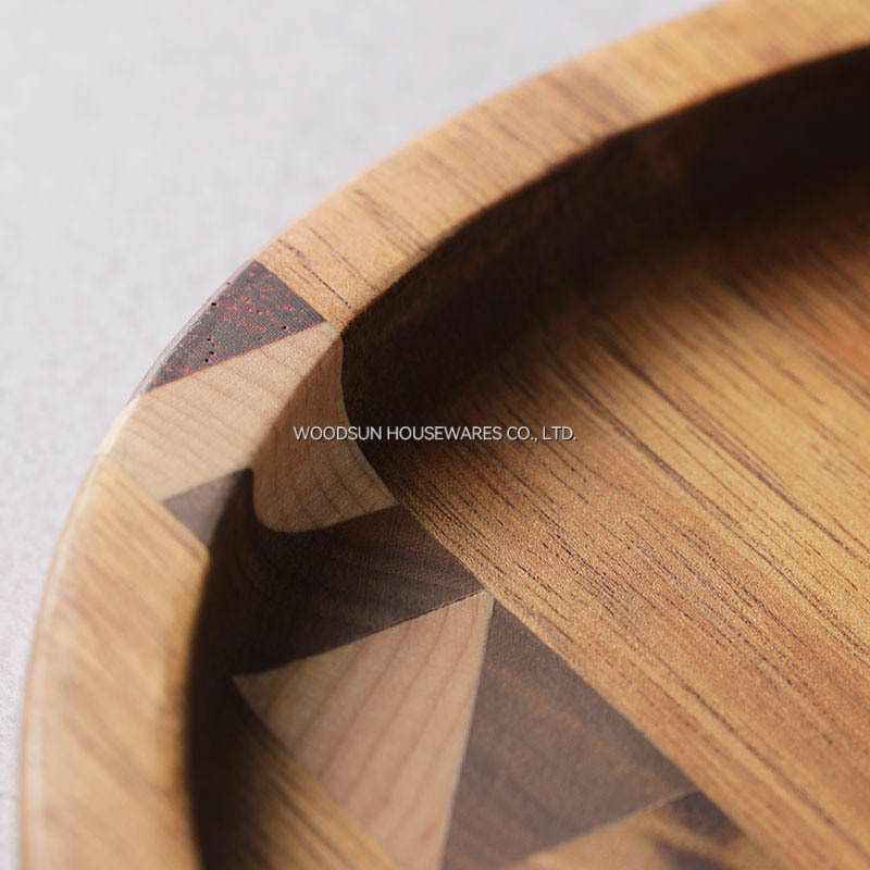 Woodsun Wooden Christmas Wooden Plates Factory Custom