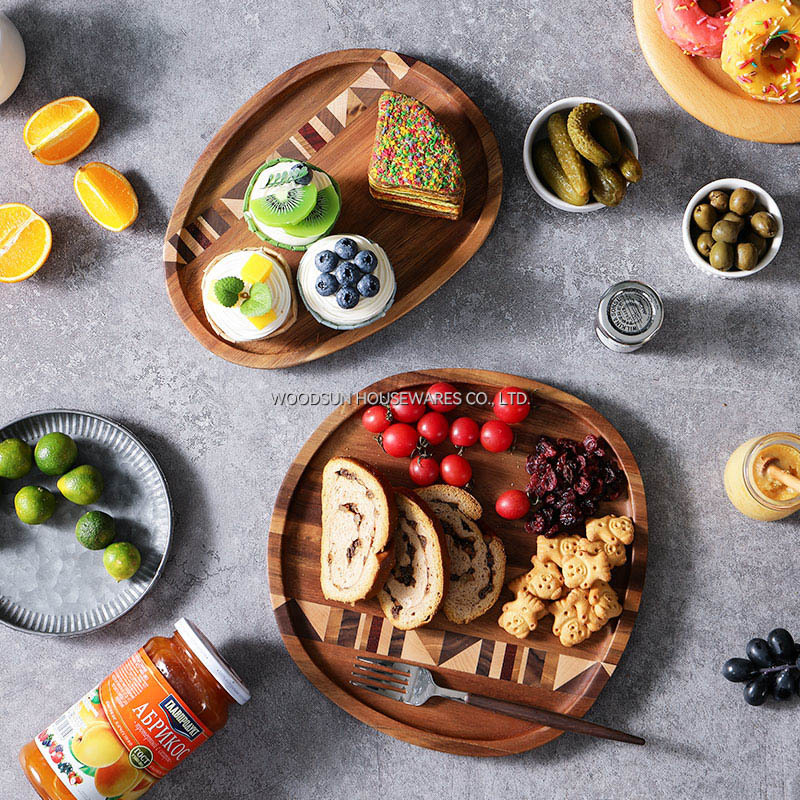 Woodsun Wooden Christmas Wooden Plates Factory Custom