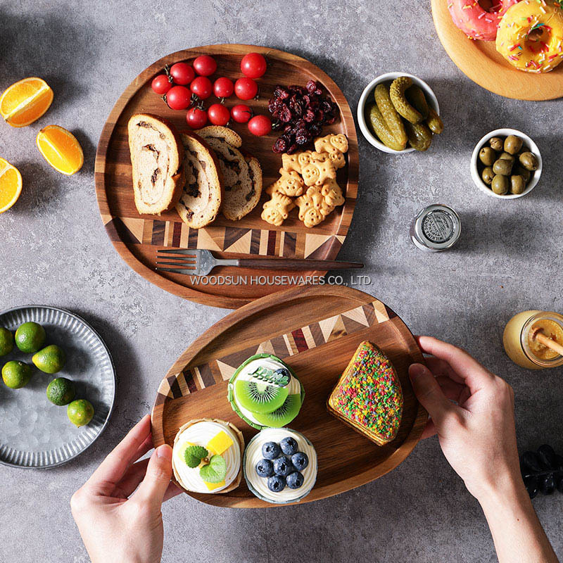 Woodsun Wooden Christmas Wooden Plates Factory Custom