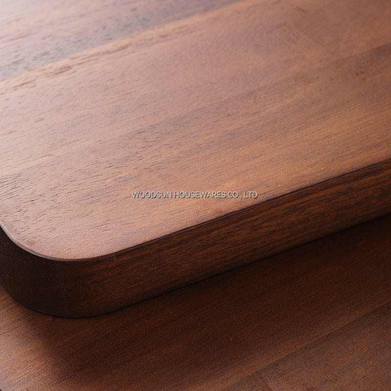 Woodsun Commercial Golden Handel Metal Cutting Board for Hotel Home